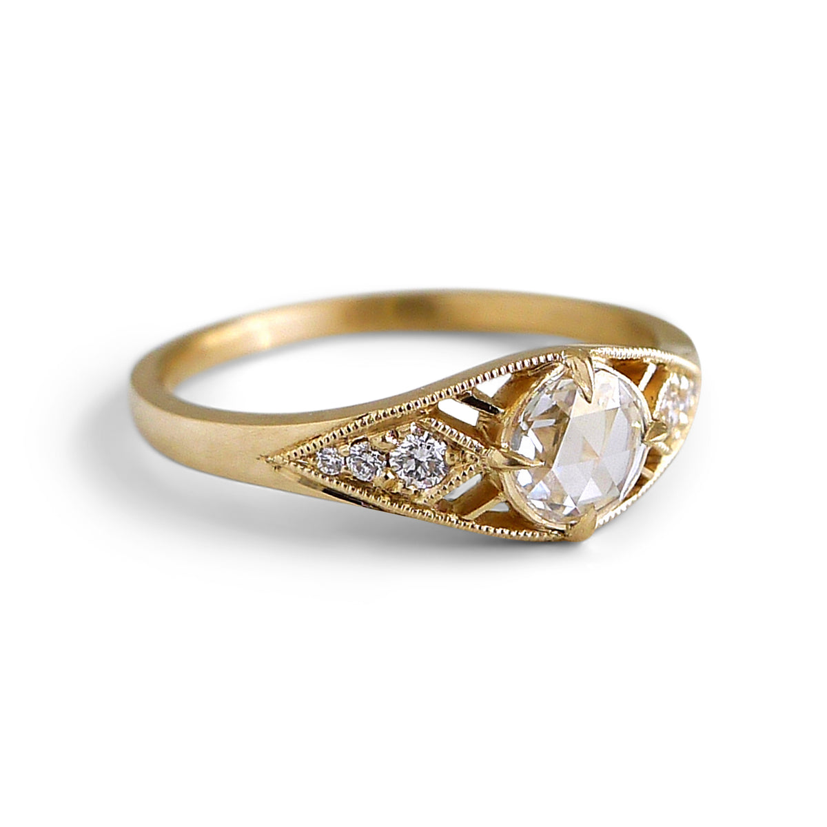 gunda ガンダ ROSE RING(Pair) ローズリング(ペア) リング gunda（ガンダ）の「gunda/ガンダ/ROSE RING(Pair)/ローズリング