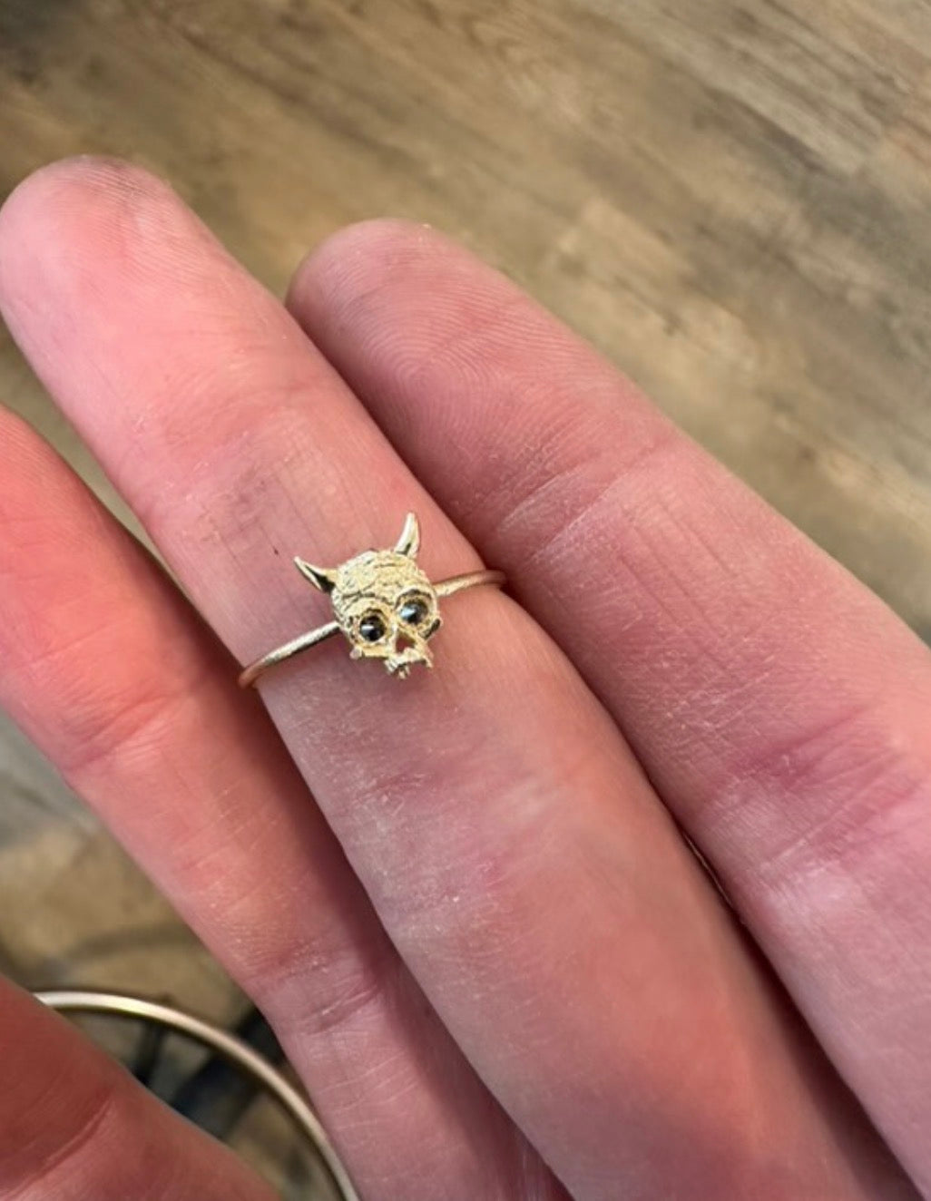 Demon Skull Ring