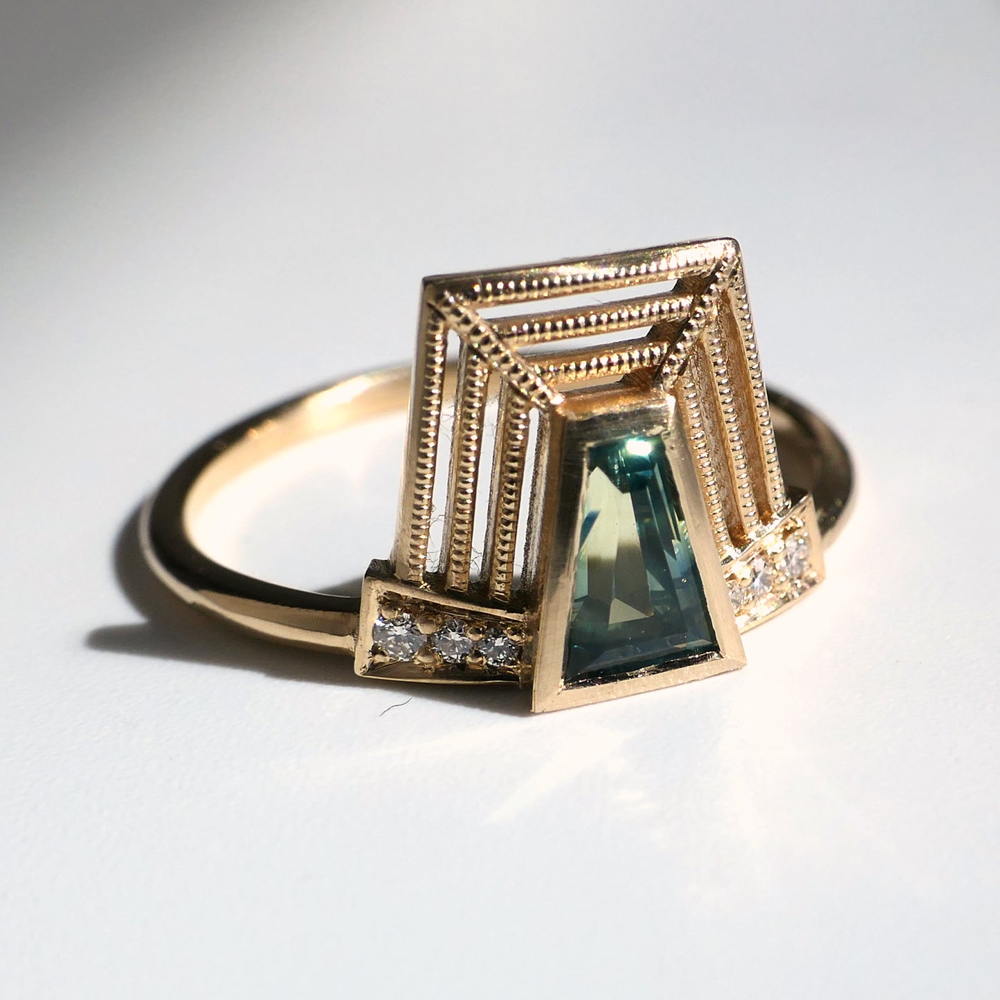 Coya Ring with Sapphire