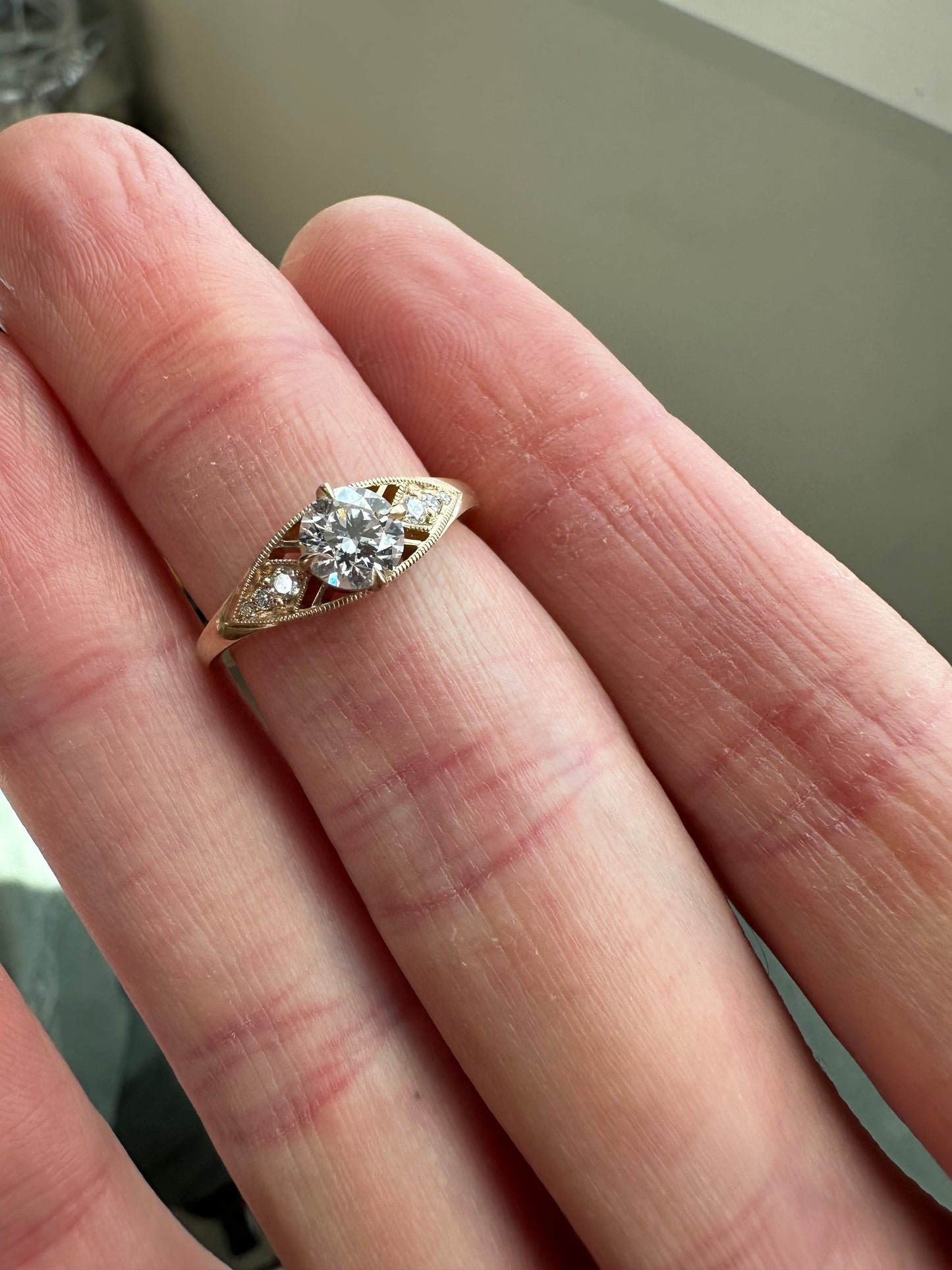 Tapered Isadora With .7ct Diamond