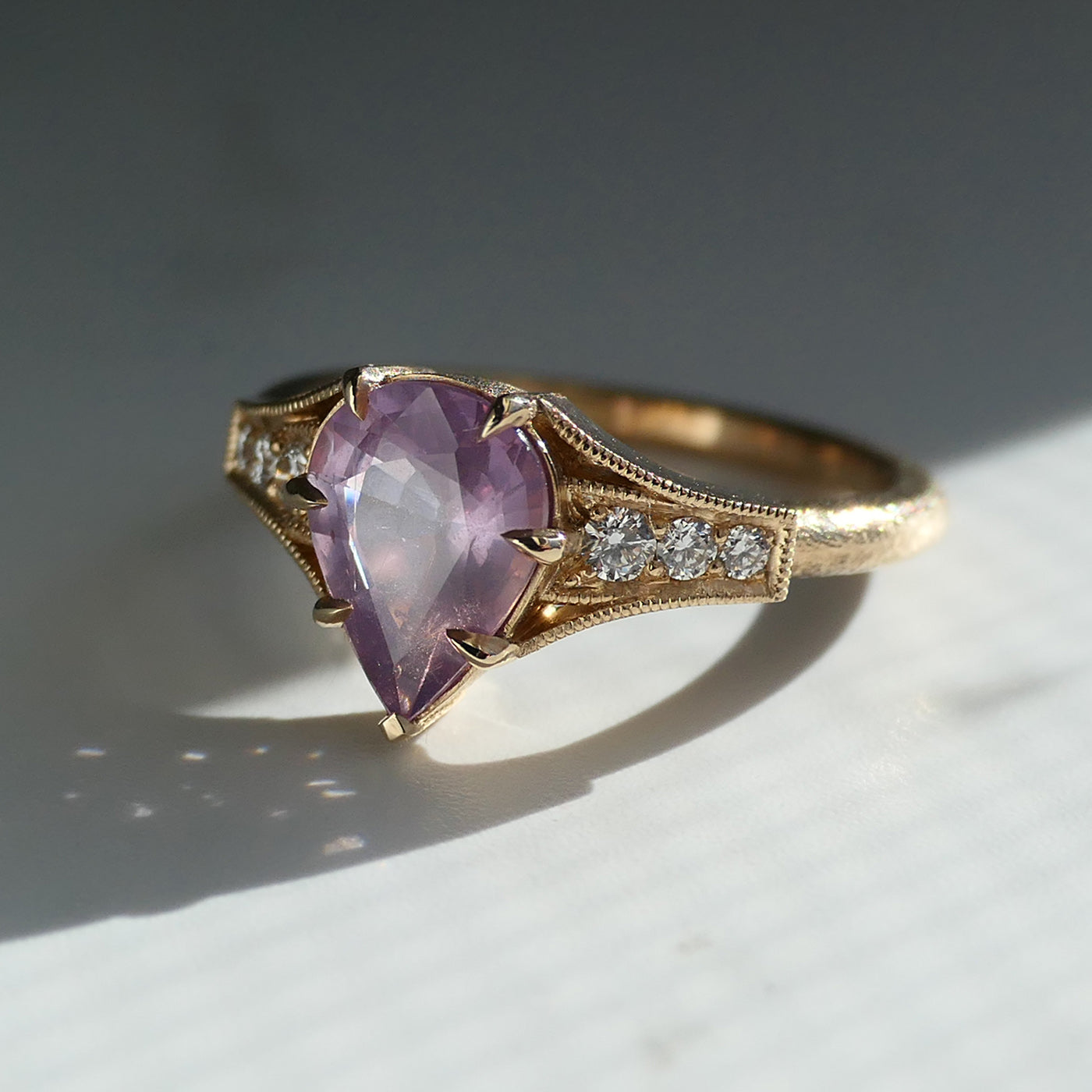 Keo Ring with 1.65ct Pink Sapphire