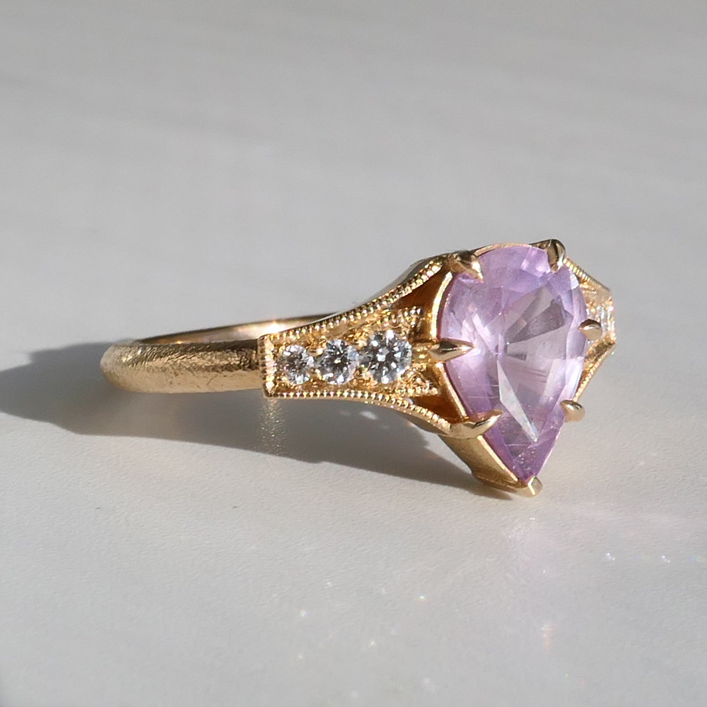 Keo Ring with 1.65ct Pink Sapphire