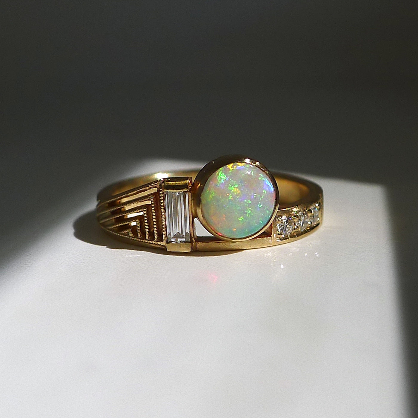 Opal Composition Ring No.6