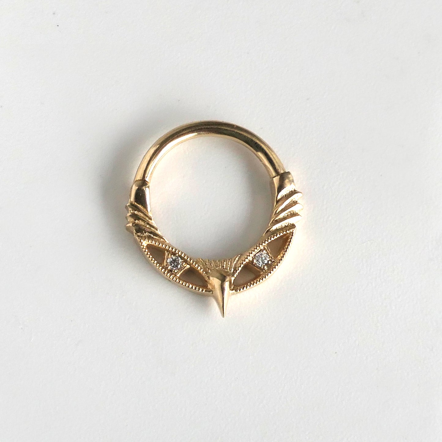 Owl Hinge Ring