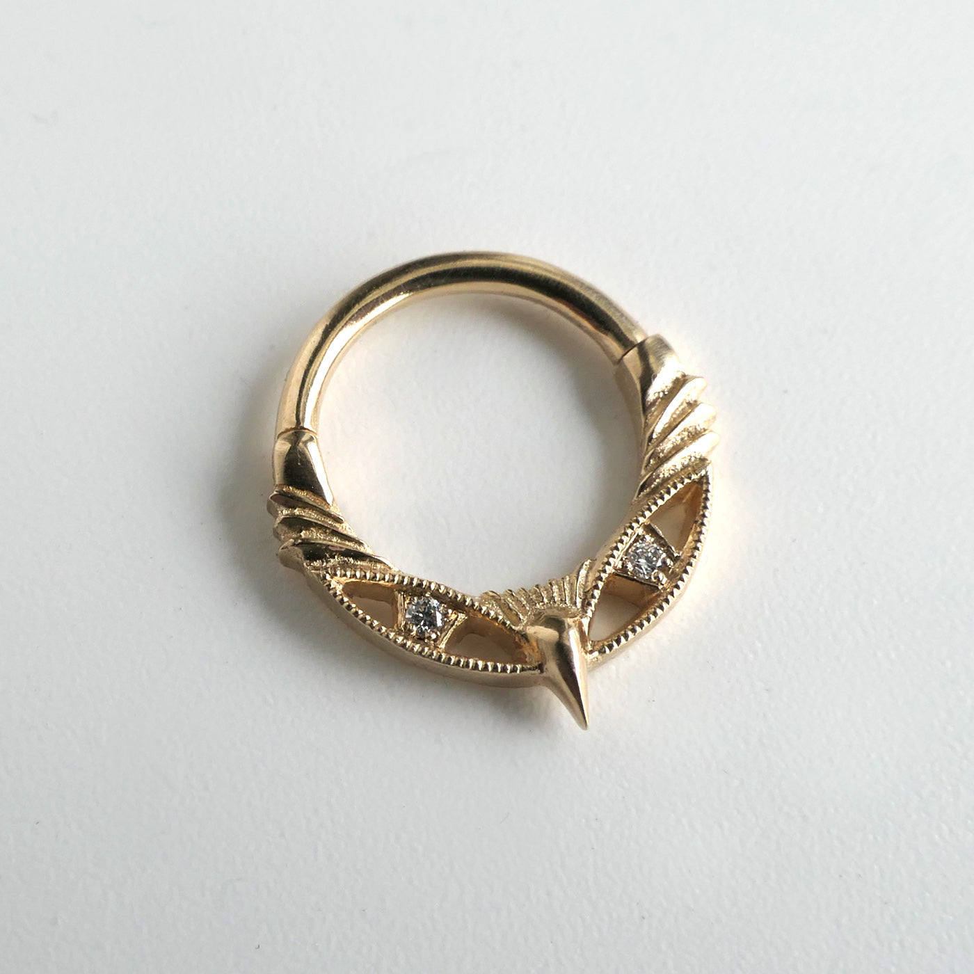 Owl Hinge Ring