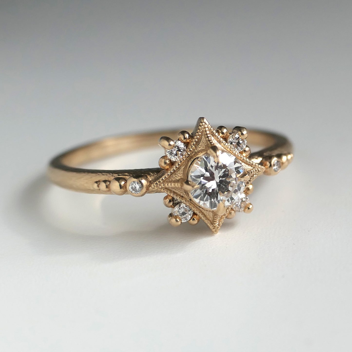 Sabine Nova With .25ct Antique Diamond