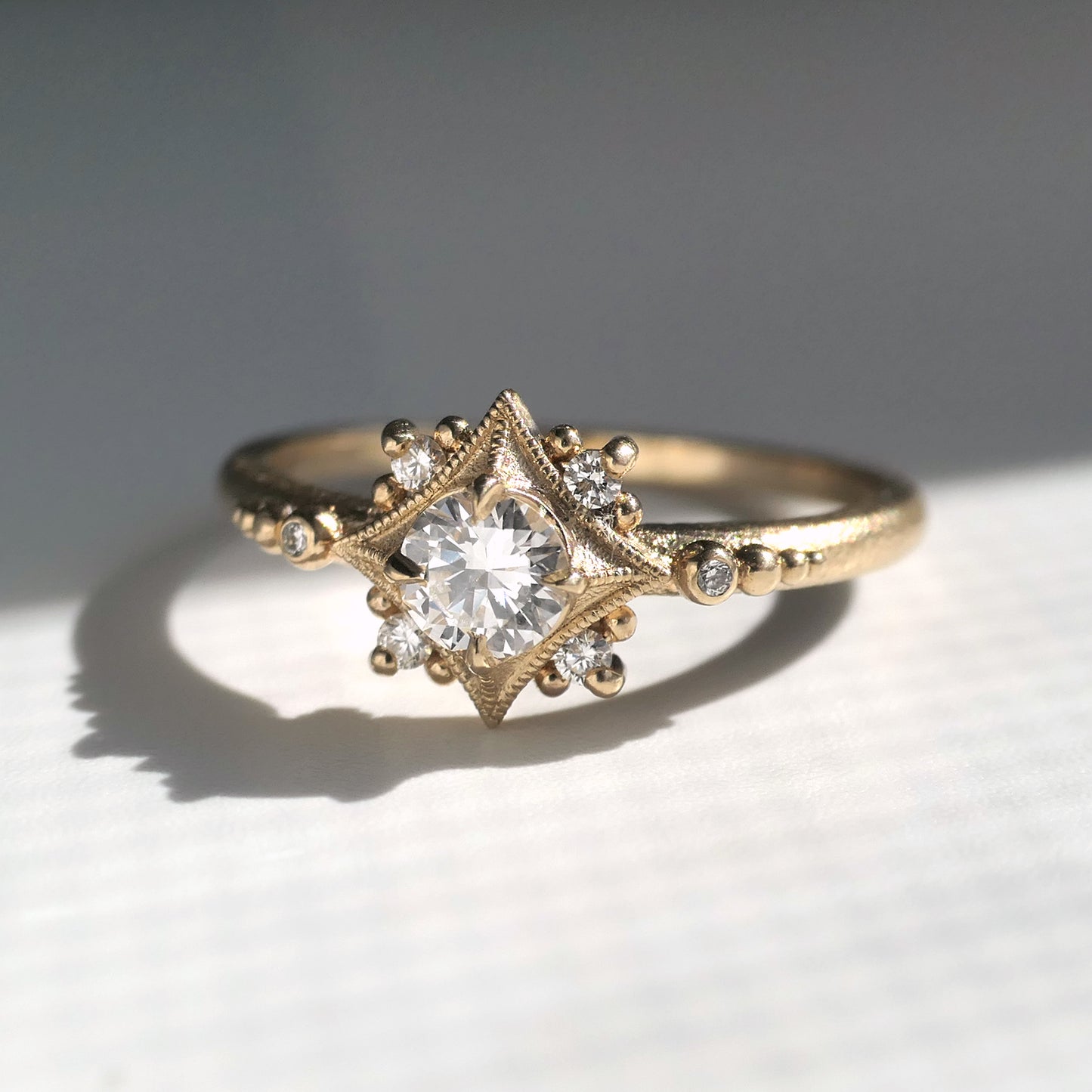 Sabine Nova With .25ct Antique Diamond