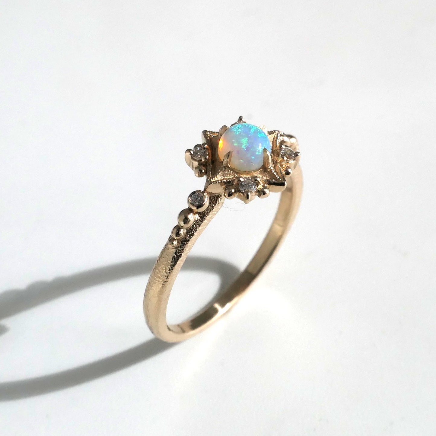 Sabine Nova With 4mm Opal