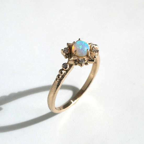 Sabine Nova With 4mm Opal