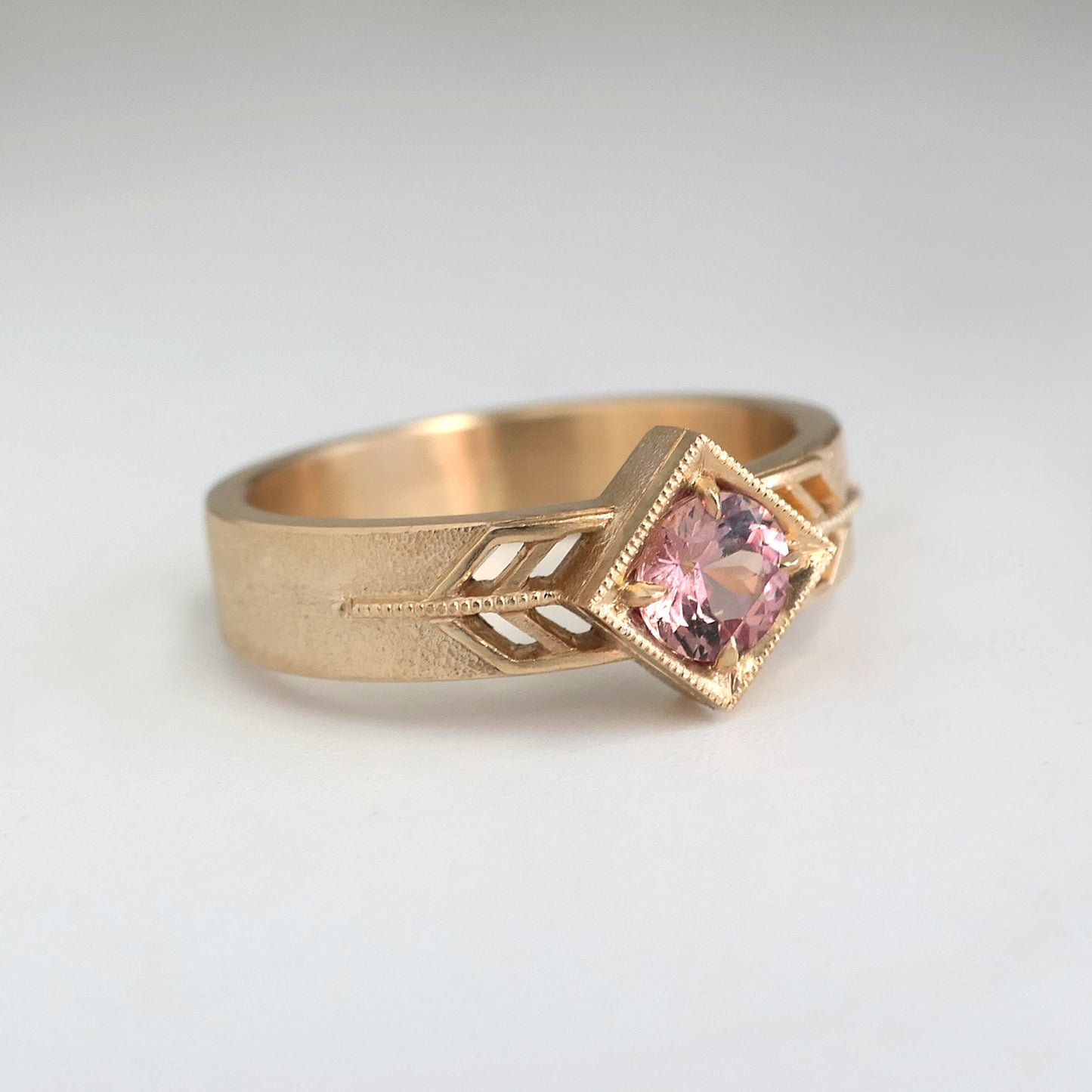 Valle with Padaradscha Sapphire