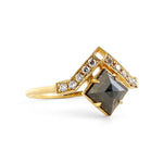 Artio Ring with Black Diamond