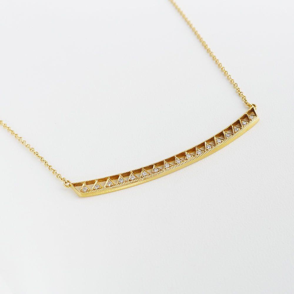 Bar Stitch Pendant