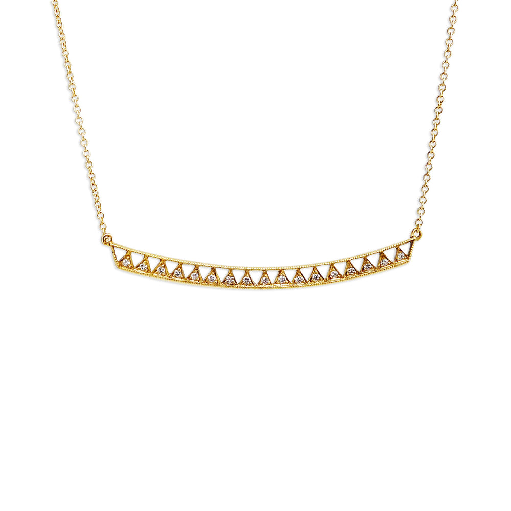 Bar Stitch Pendant