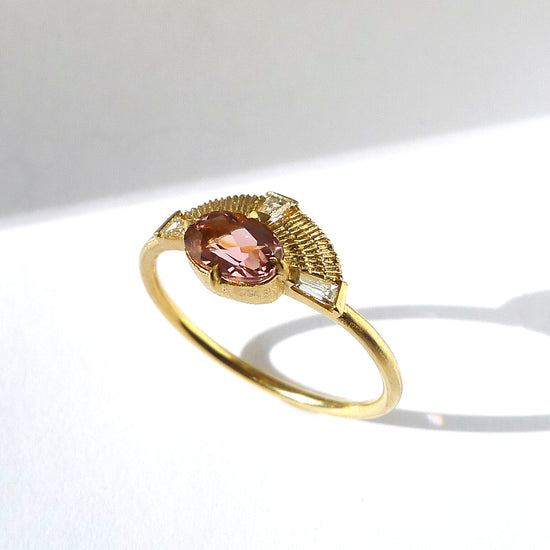 Helene Ring With Pink Tourmaline