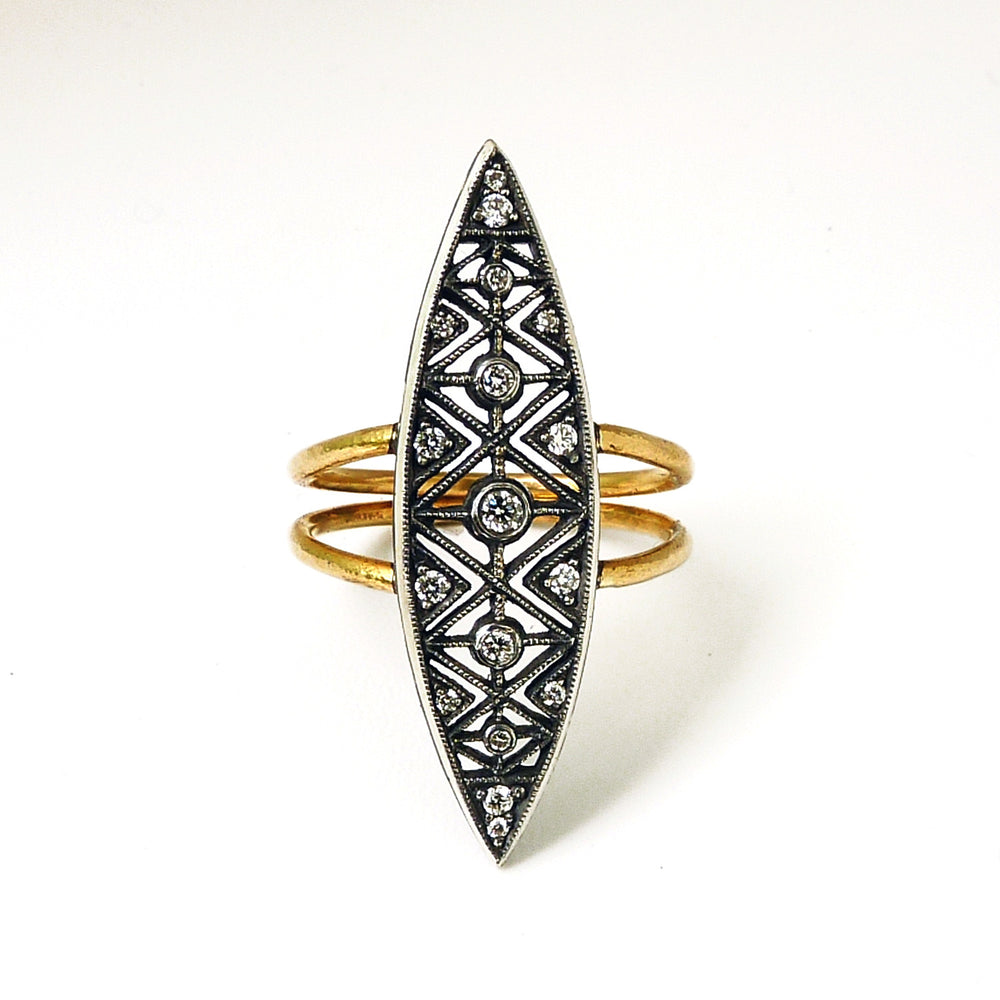 Navette Ring