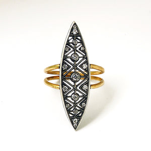 Navette Ring
