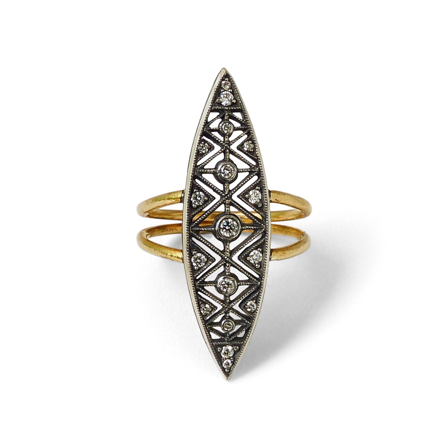 Navette Ring