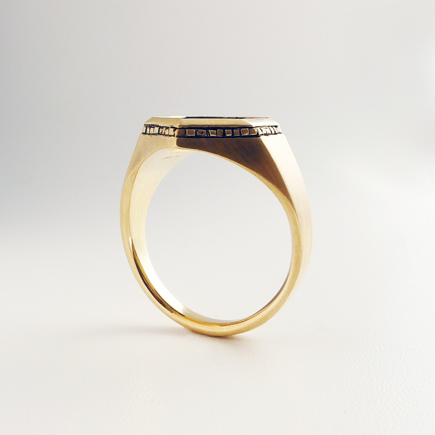 Shallow Grave Ring w/ Gold & Silver