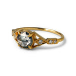 Aestas Ring with Salt and Pepper Diamond