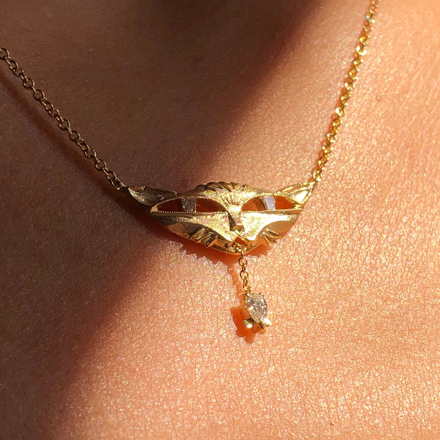 Bastet Cat Pendant
