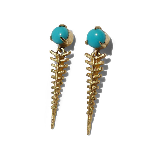 Heddle Drops w/ Turquoise