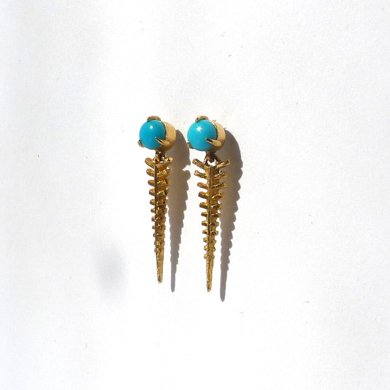 Heddle Drops w/ Turquoise
