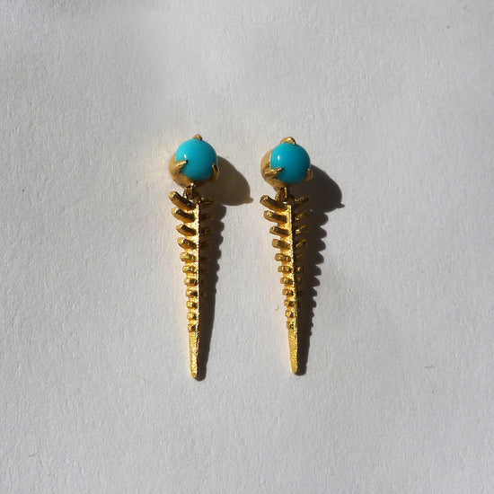 Heddle Drops w/ Turquoise