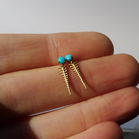 Heddle Drops w/ Turquoise