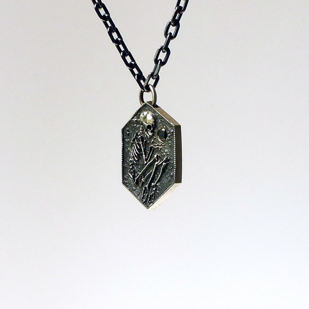 
            
                Load image into Gallery viewer, Shallow Grave Pendant (silver)
            
        